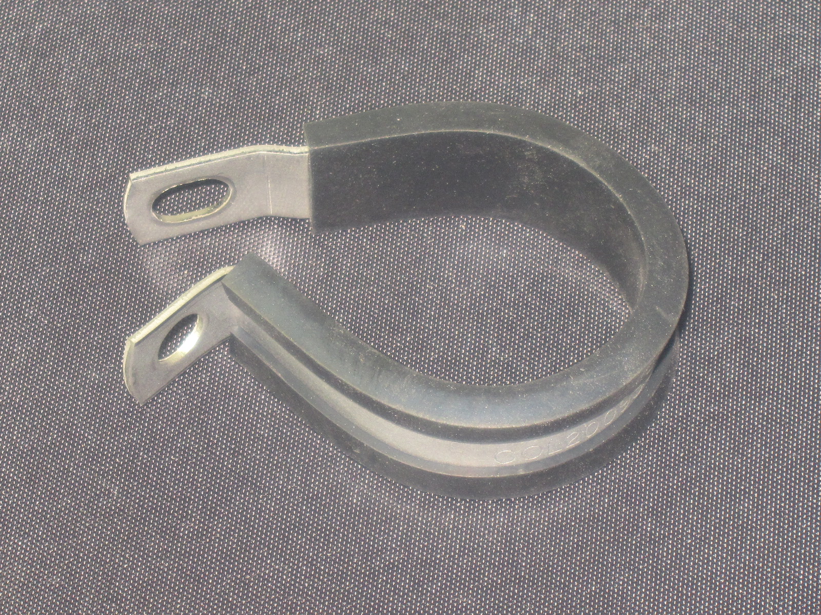 (image for) 3/8 EPDM CUSHION CLAMP 18-8 STAINLESS MFG KMC